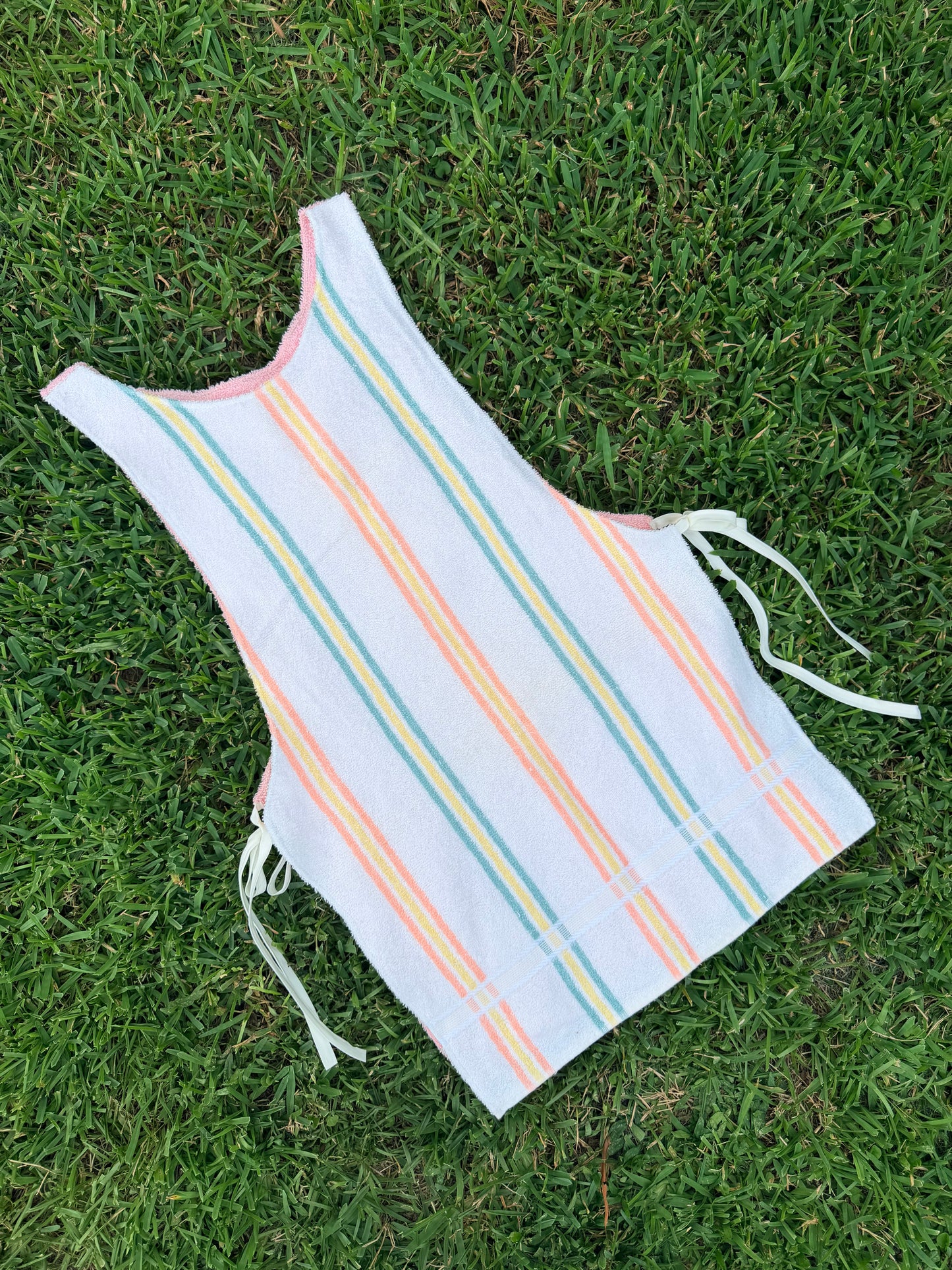 Rainbow Sherbet Towel Dress