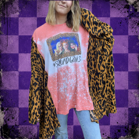 Hocus Pocus Cheetah Print Top