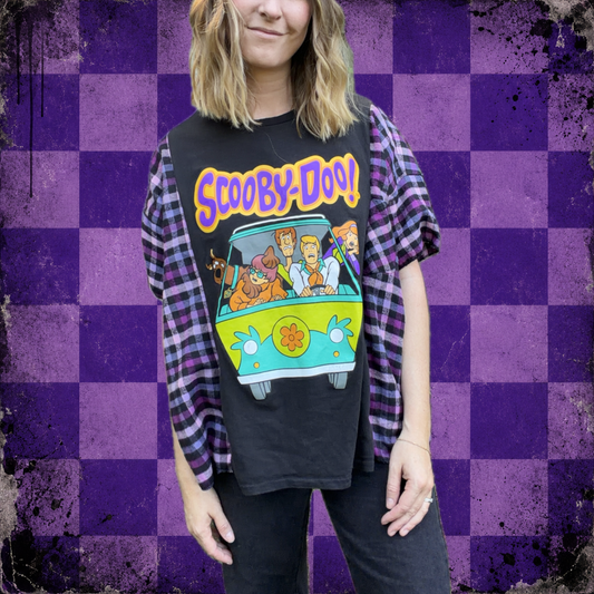 Scooby Doo Flannel Tee