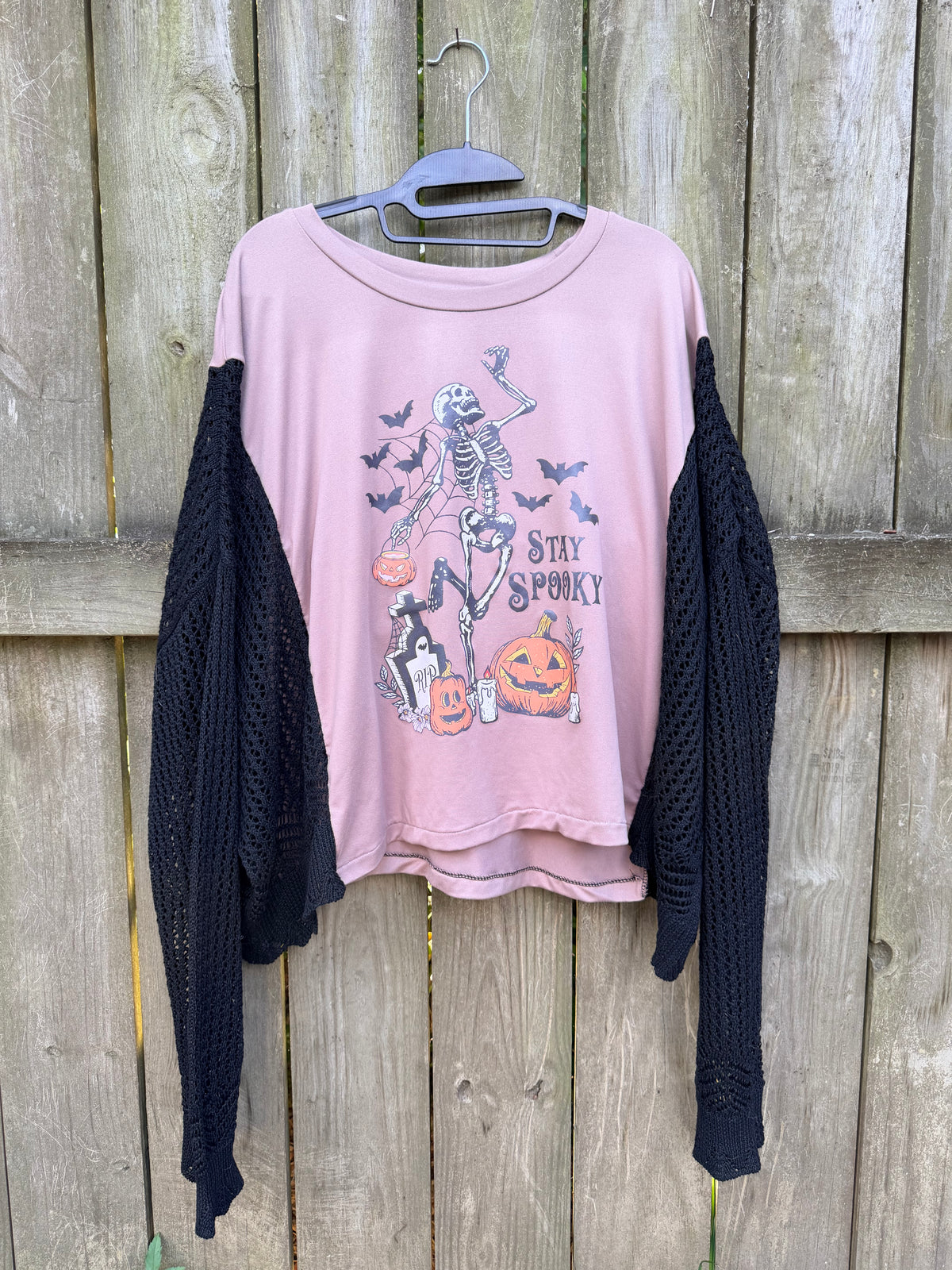 Spooky Season Crochet Sweater