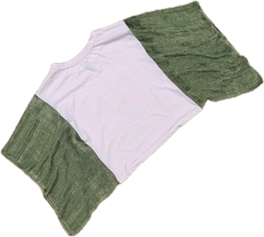 AC/DC Retro Blanket Sleeve Top