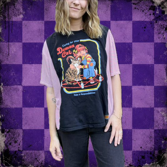 Caring for your Demon Cat Tee