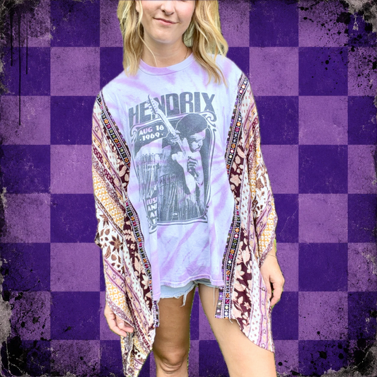 Jimi Hendrix boho tee