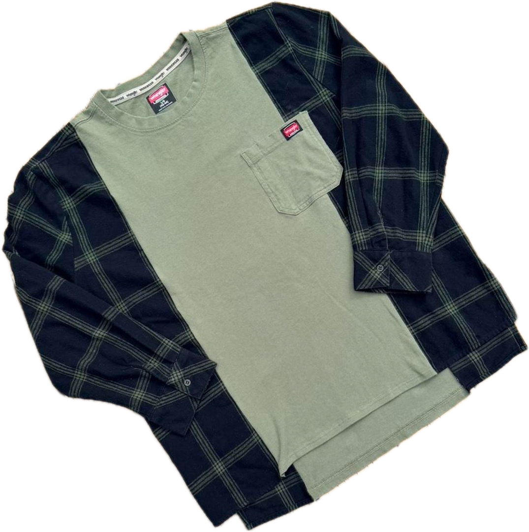 Green Wrangler Flannel