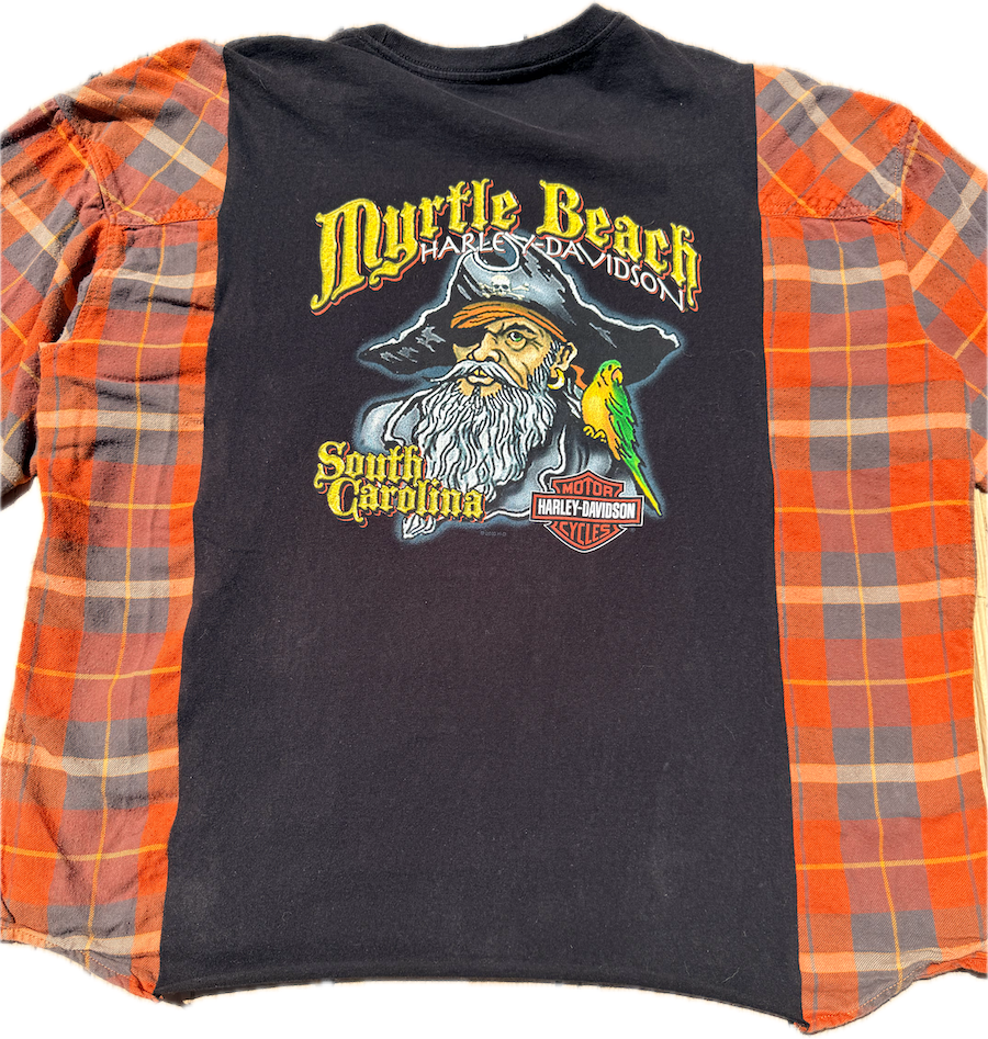 Harley Davidson Panhead Flannel