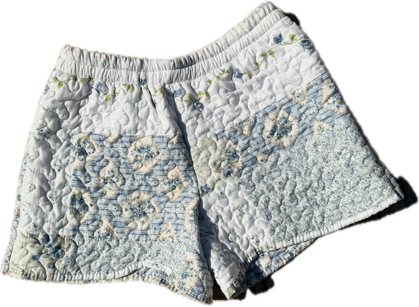 Bluebell Quilted Shorts