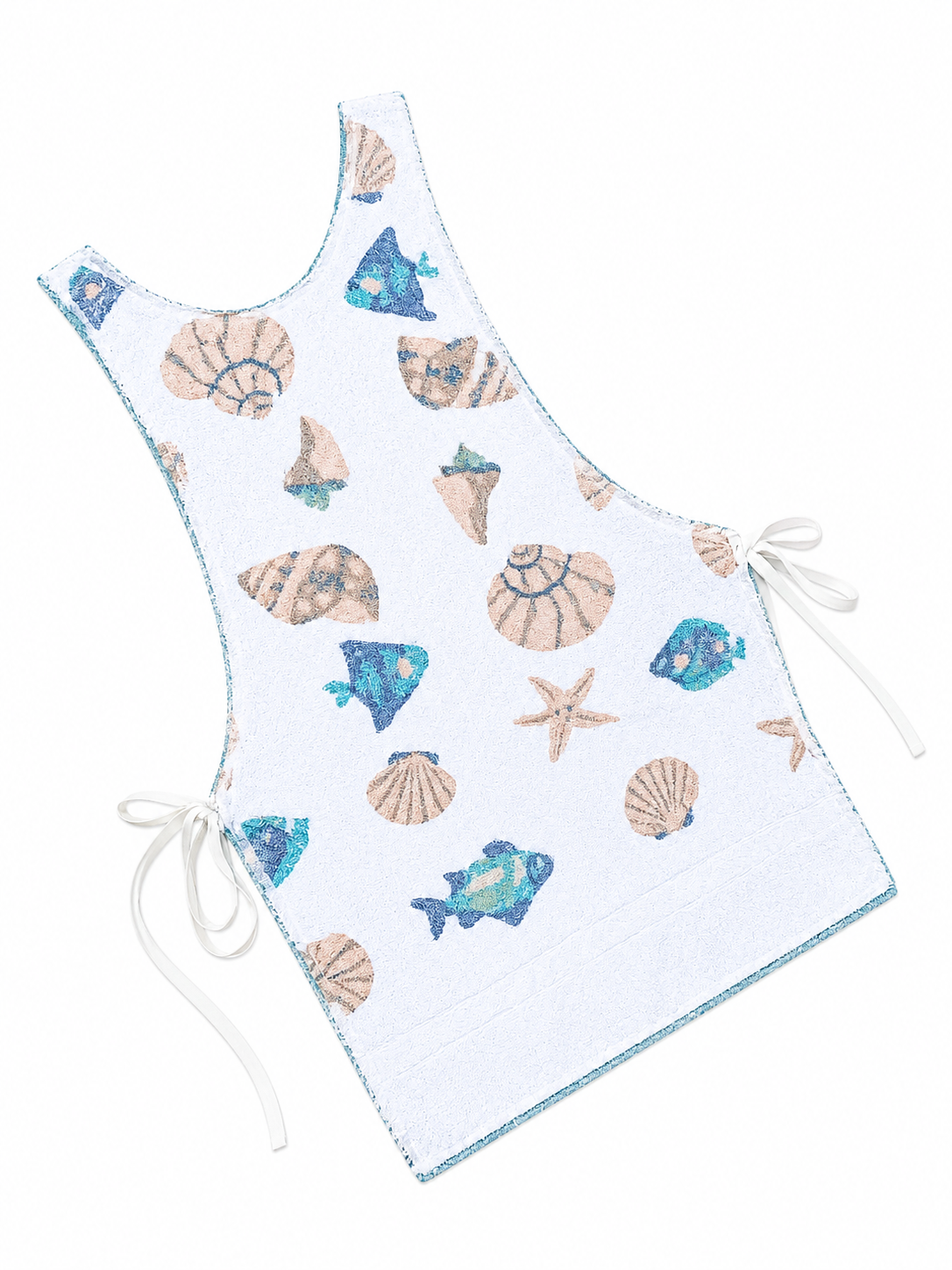 Coastal Seashell Cover Up Dress
