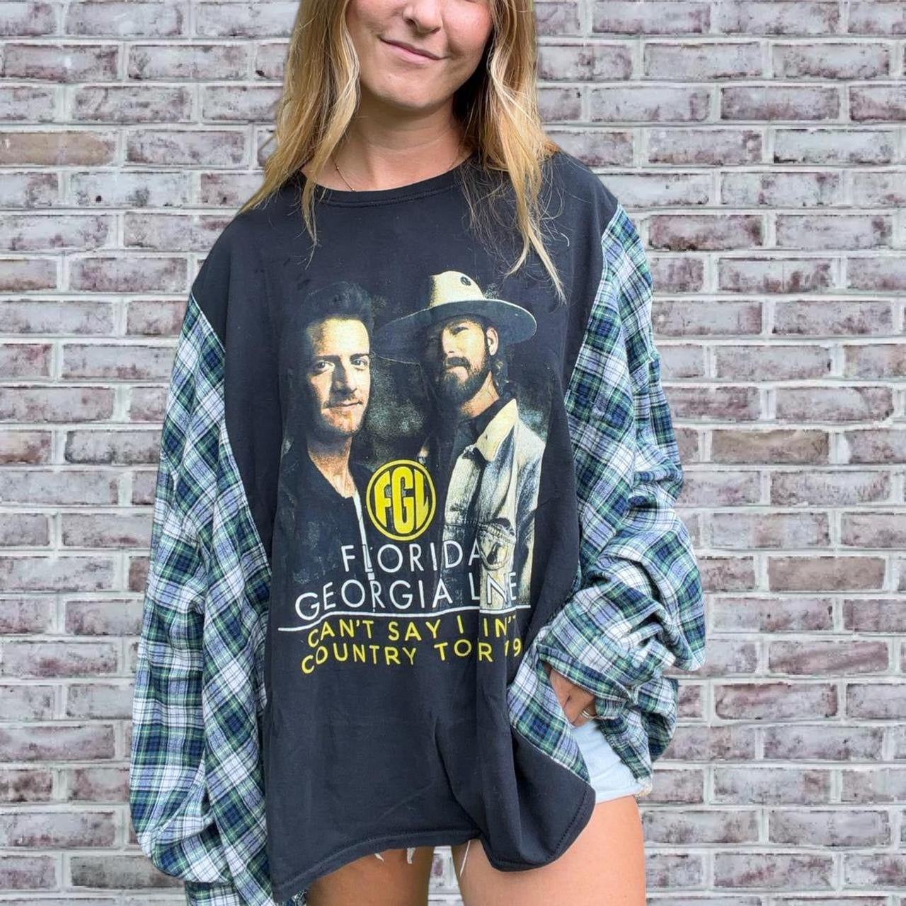 Florida Georgia Line Concert Flannel