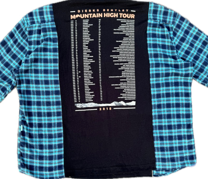 Dierks Bentley Mountain High Tour Flannel
