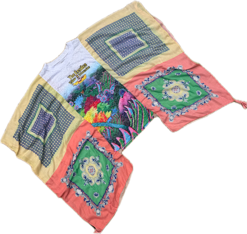 The Beatles Yellow Submarine boho top