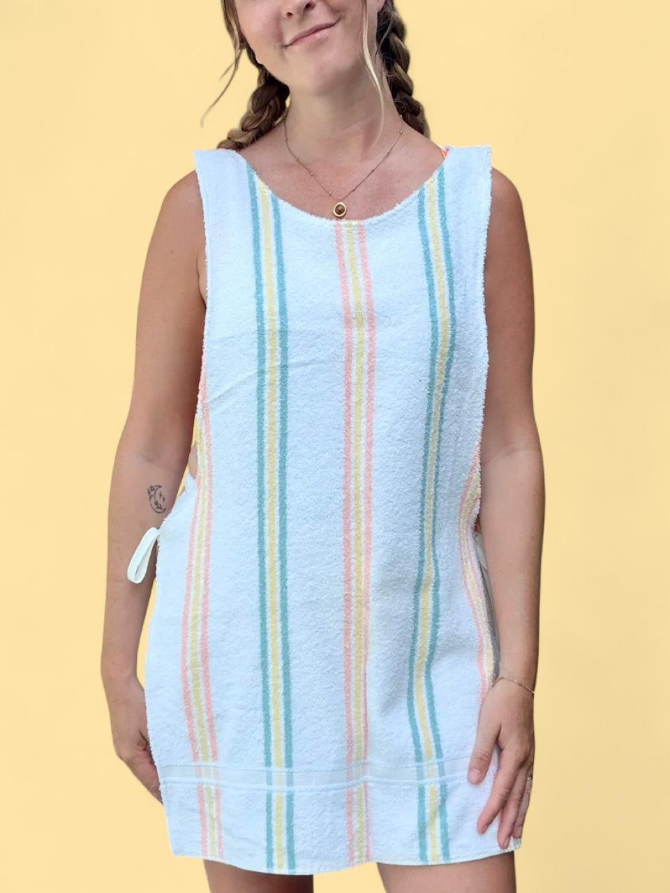 Rainbow Sherbet Towel Dress