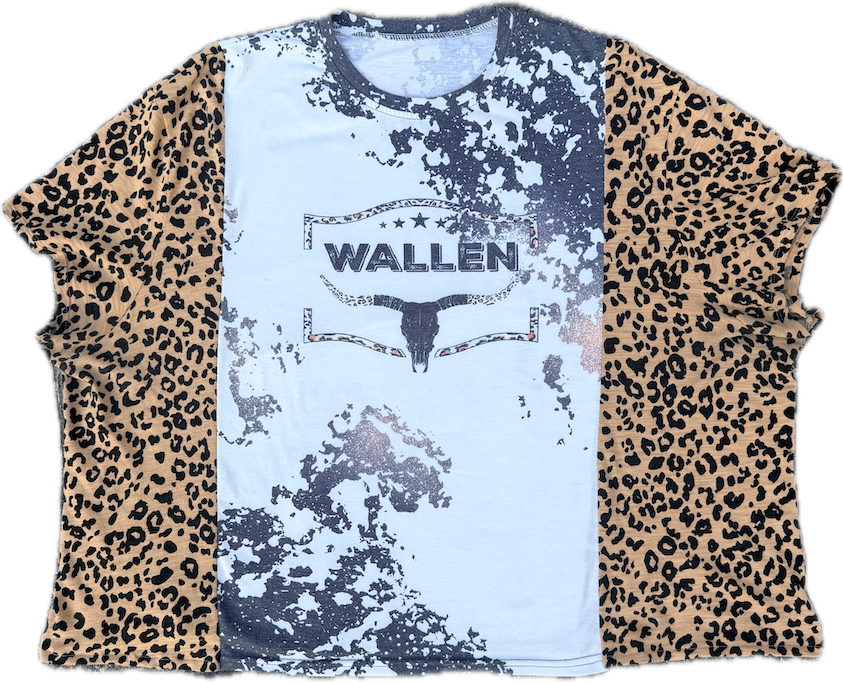 Morgan Wallen Leopard Top