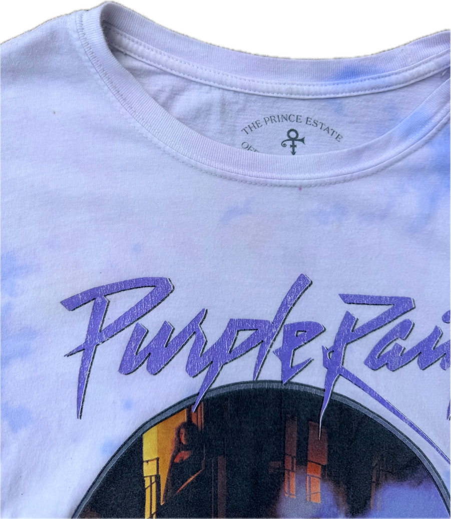 Prince Purple Rain Lace Boho Tee