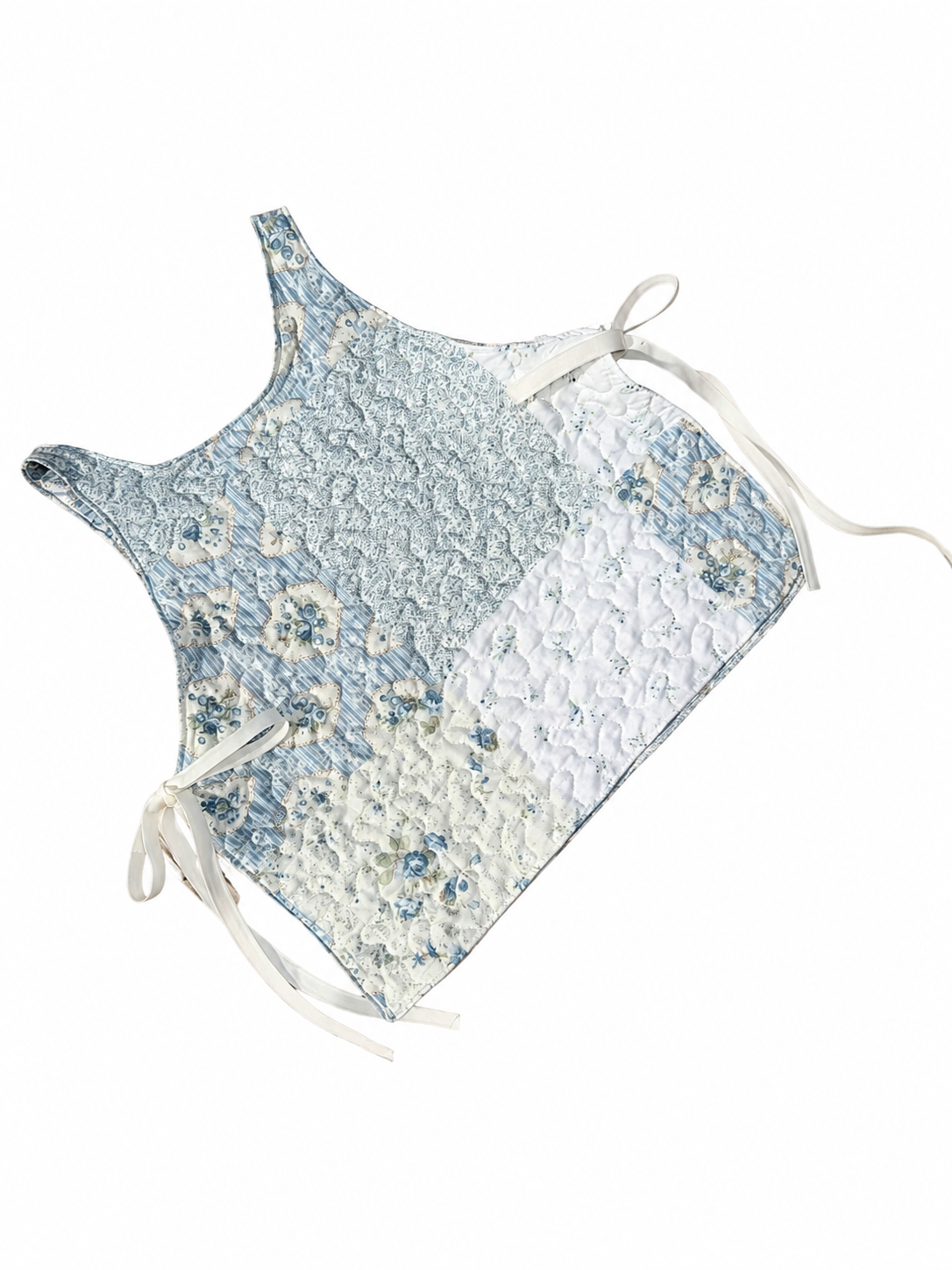 Bluebell Quilted Side Tie Top