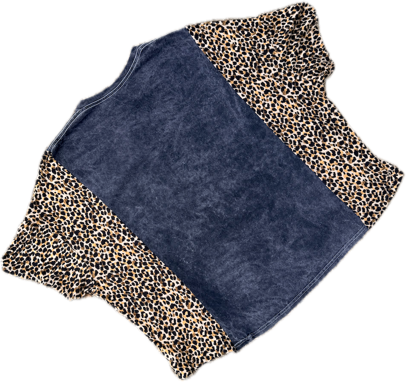 Waylon Jennings Cheetah Print Tee