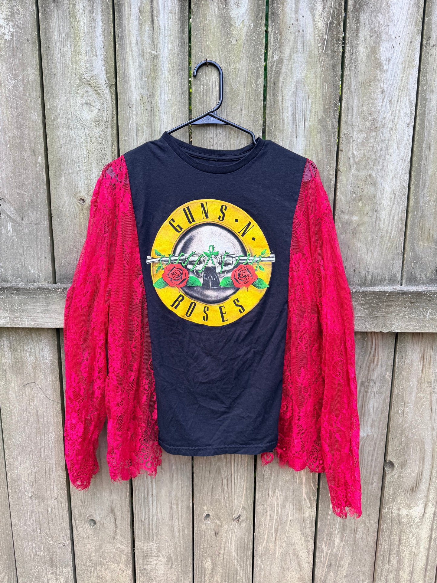 Guns N Roses Red Lace tee
