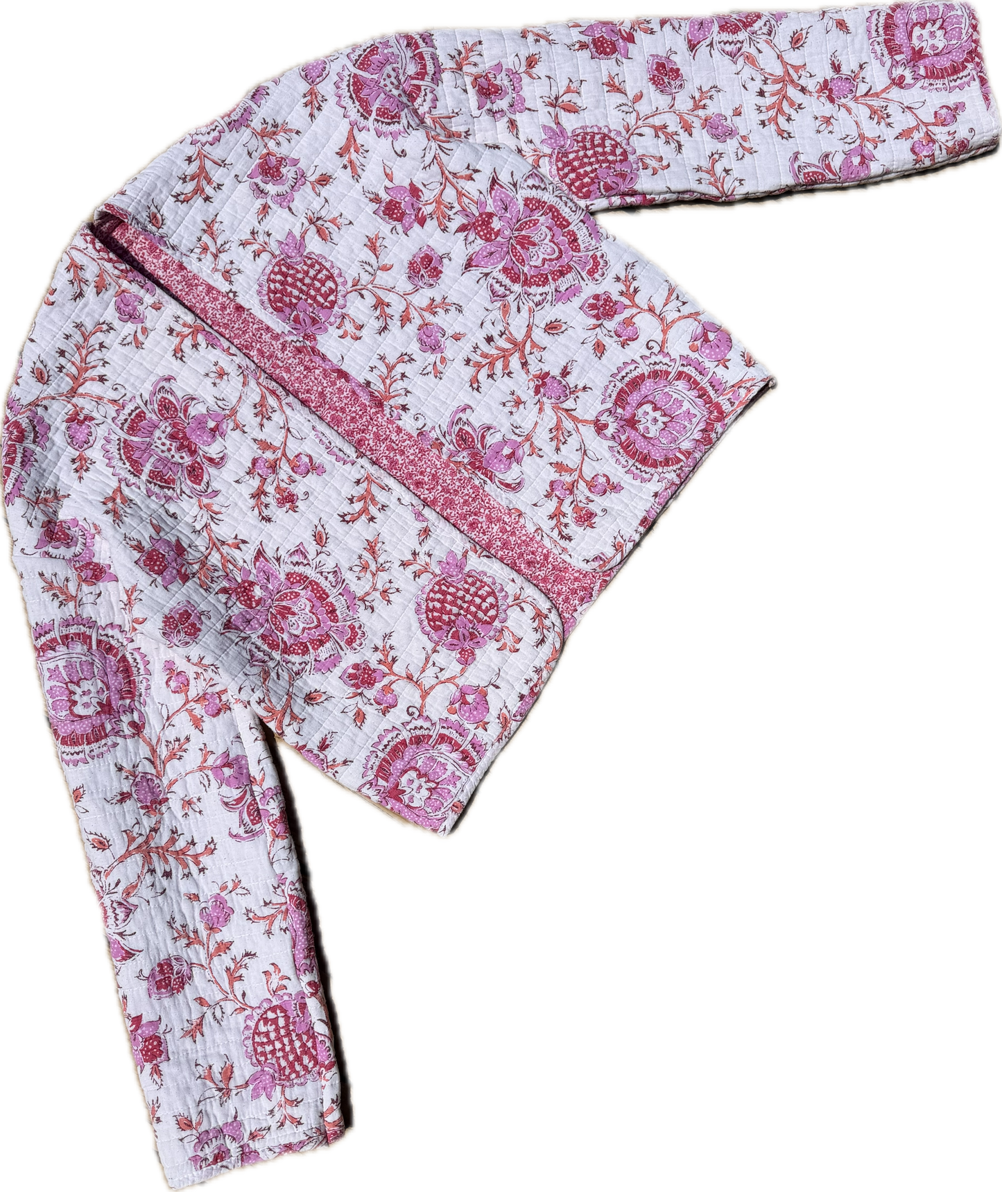 Strawberry Shortcake Quilted Cardigan