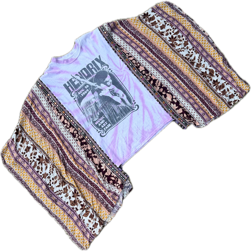Jimi Hendrix boho tee