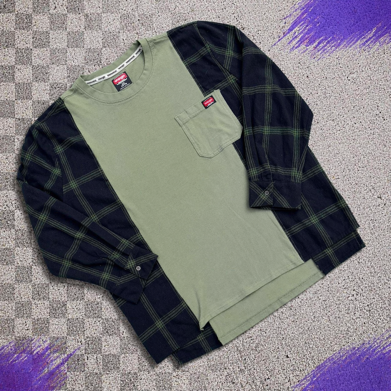 Green Wrangler Flannel