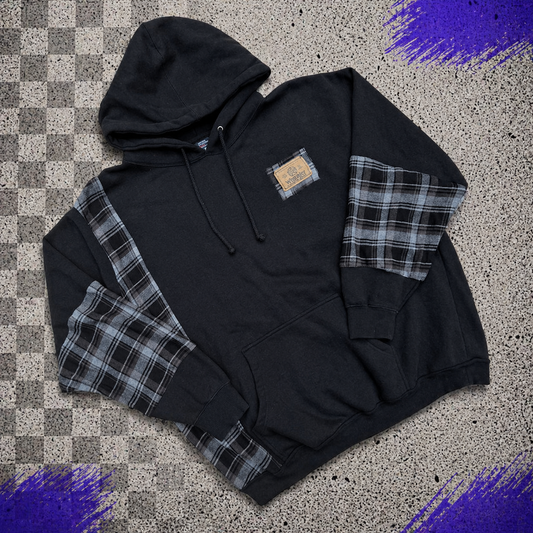 Wrangler Flannel Hoodie