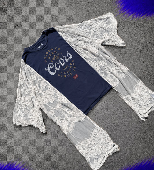 Coors Boho Lace Tee