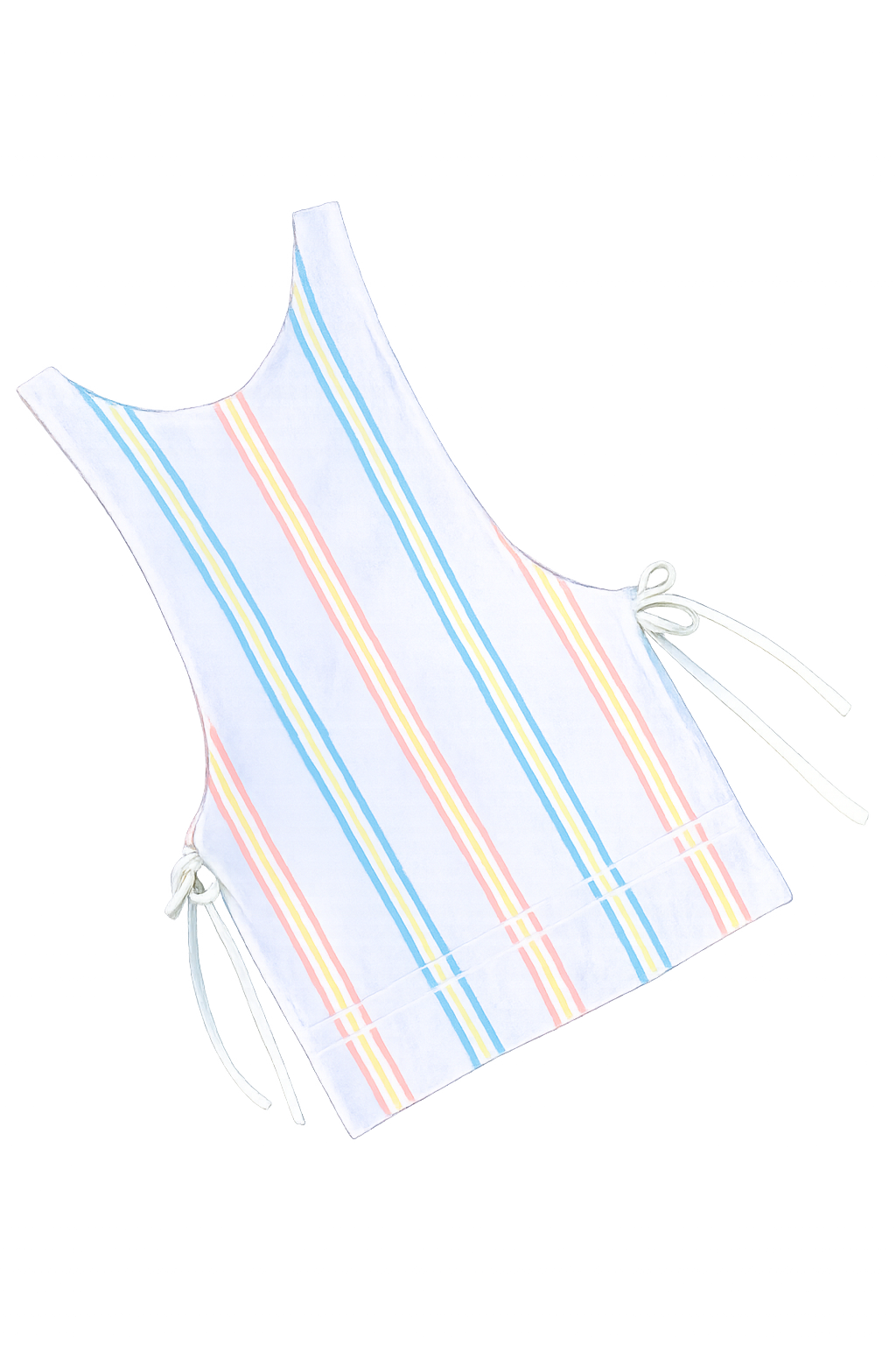 Rainbow Sherbet Towel Dress