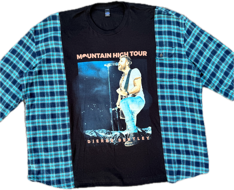 Dierks Bentley Mountain High Tour Flannel