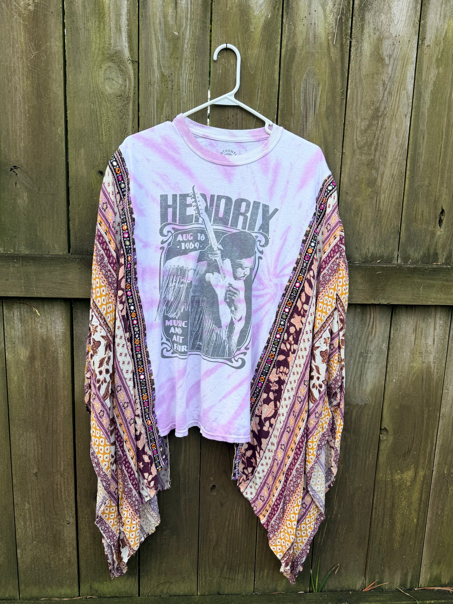 Jimi Hendrix boho tee