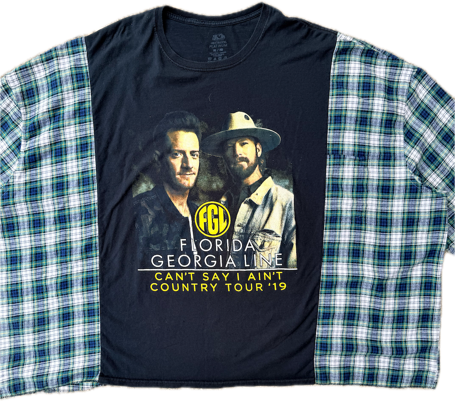 Florida Georgia Line Concert Flannel
