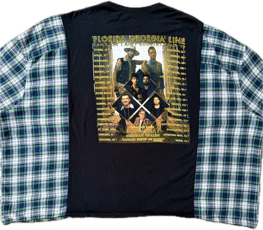Florida Georgia Line Concert Flannel
