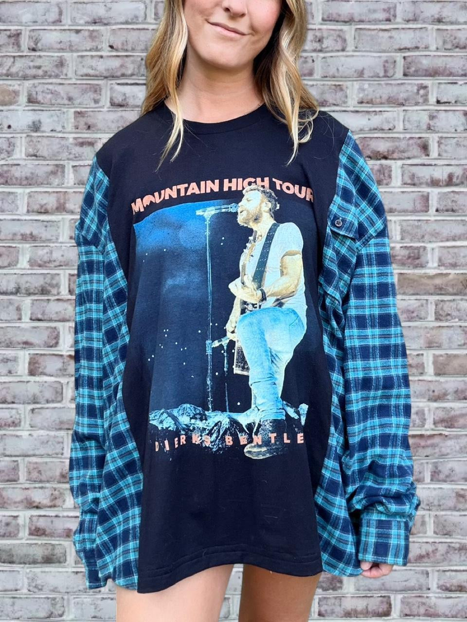 Dierks Bentley Mountain High Tour Flannel