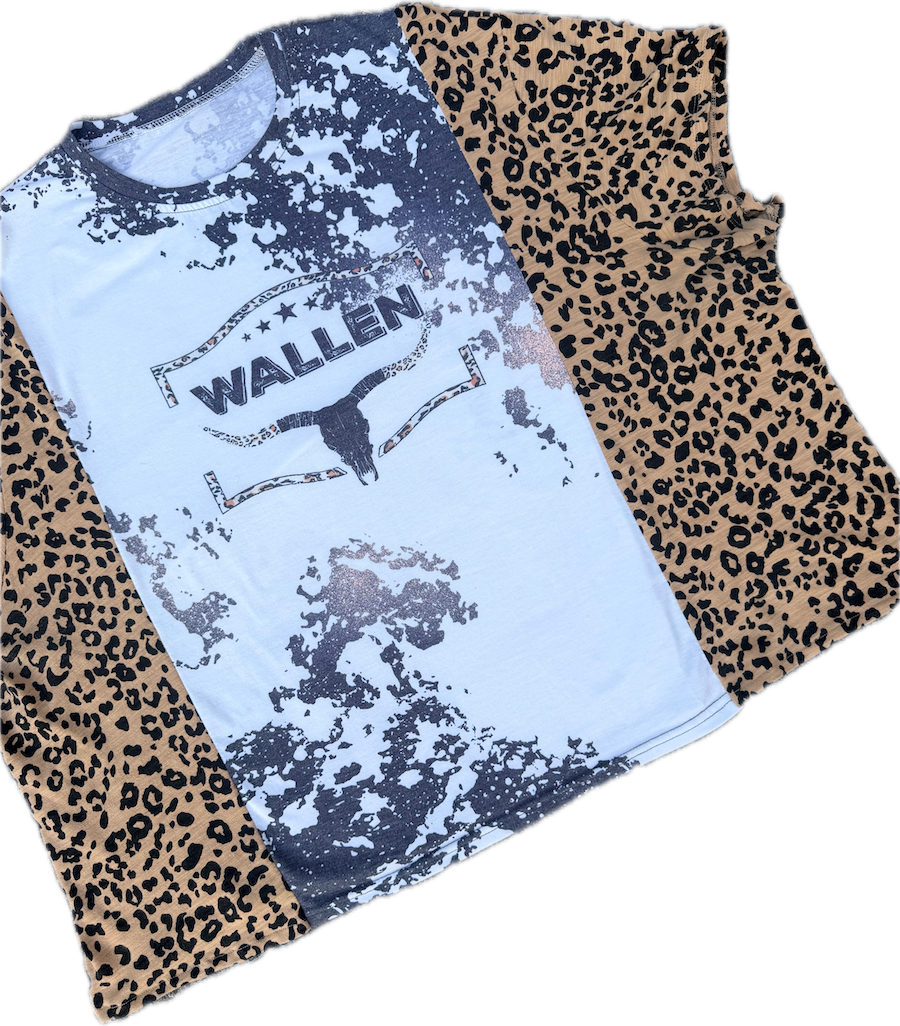 Morgan Wallen Leopard Top