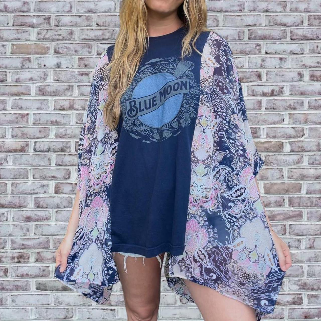 Blue Moon Boho Graphic Tee