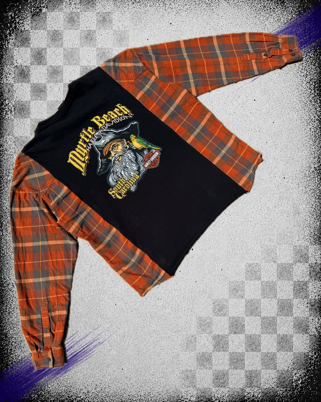 Harley Davidson Panhead Flannel