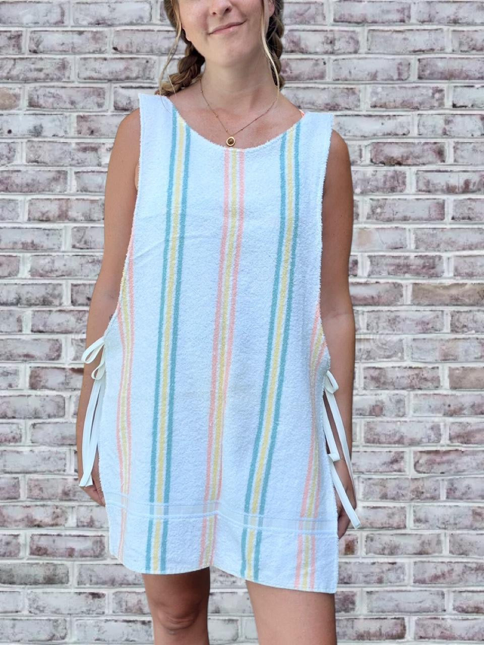Rainbow Sherbet Towel Dress