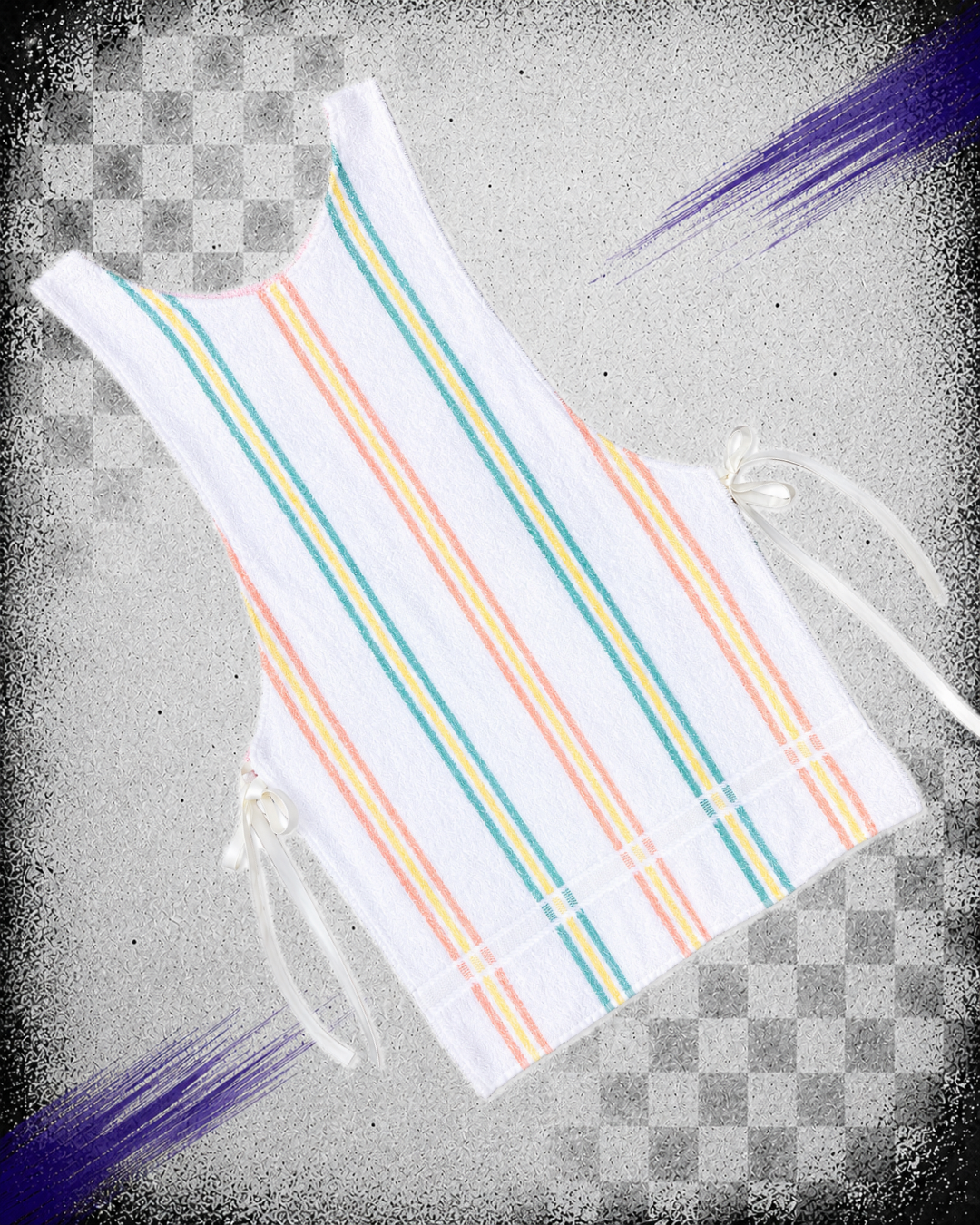 Rainbow Sherbet Towel Dress