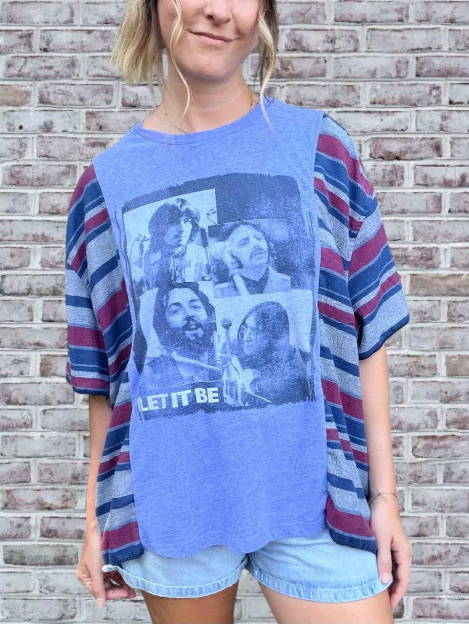 The Beatles Striped Tee