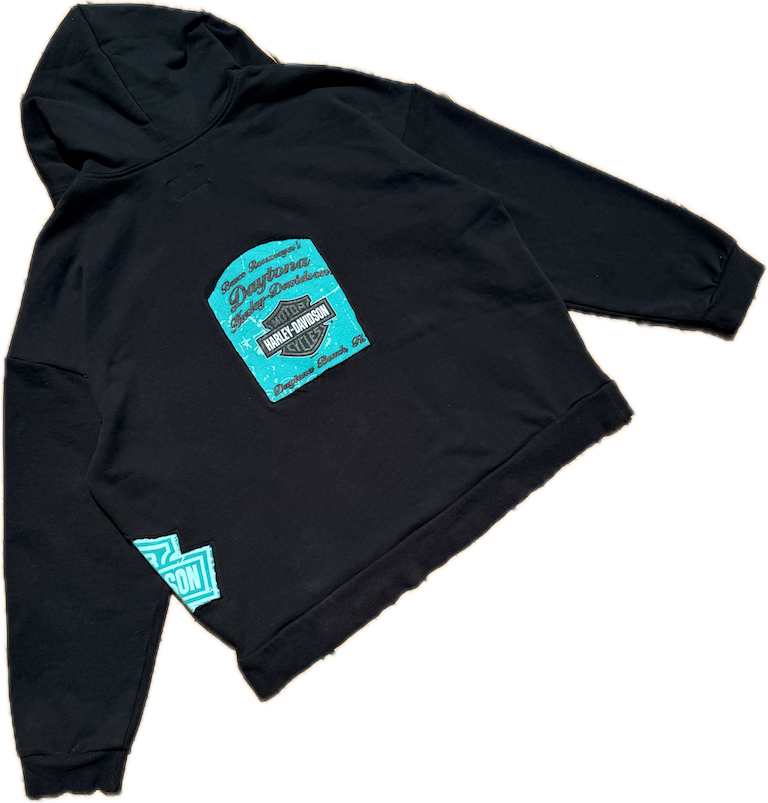 Harley Davidson Black Wing Hoodie