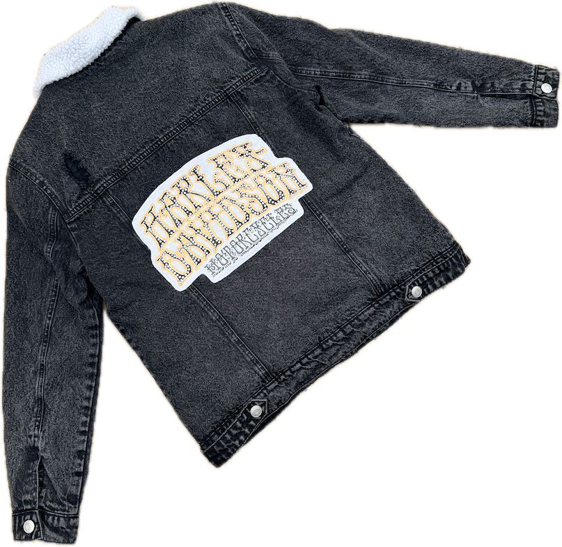 Harley Davidson Black Denim Jacket