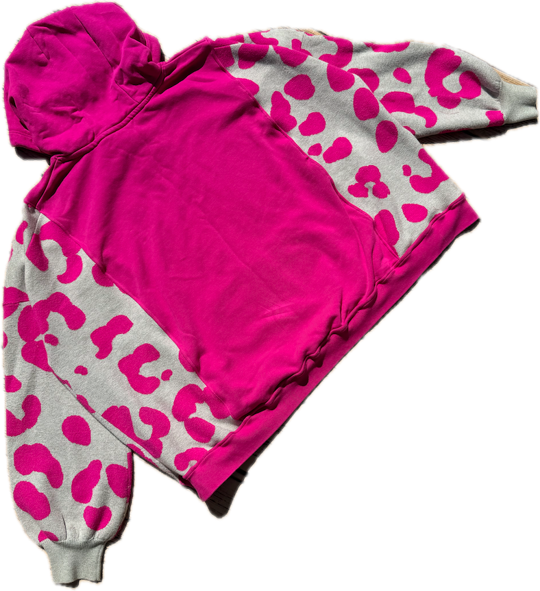 Pink Cheetah Nike Sweater Hoodie