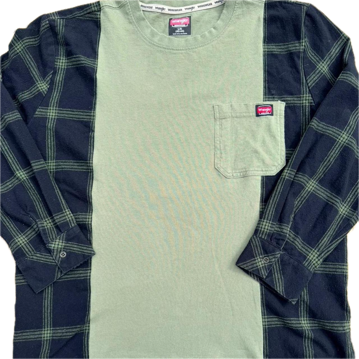 Green Wrangler Flannel