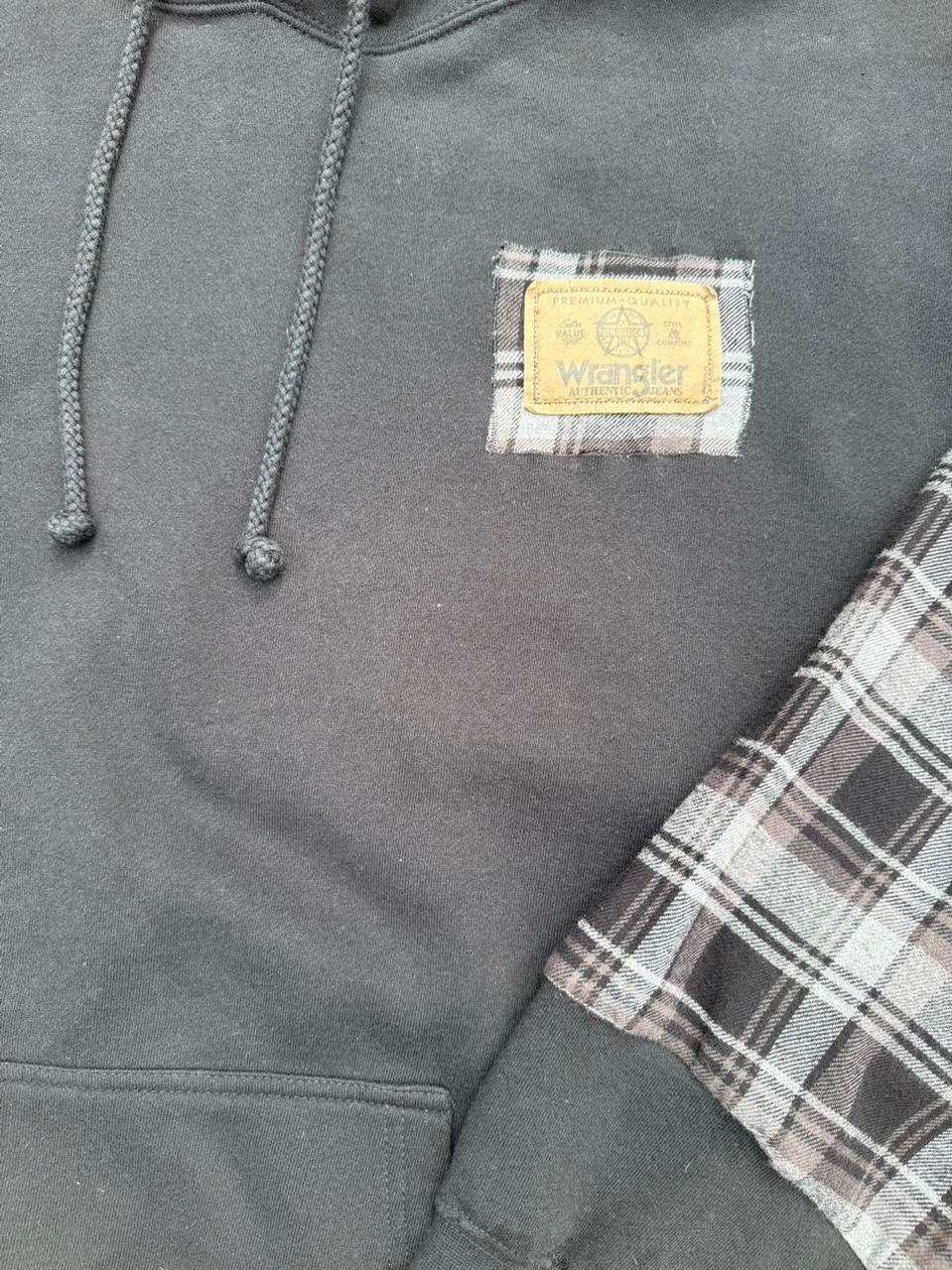 Wrangler Flannel Hoodie