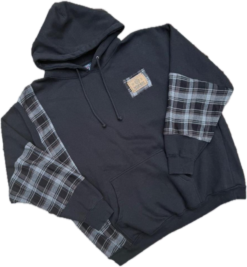 Wrangler Flannel Hoodie
