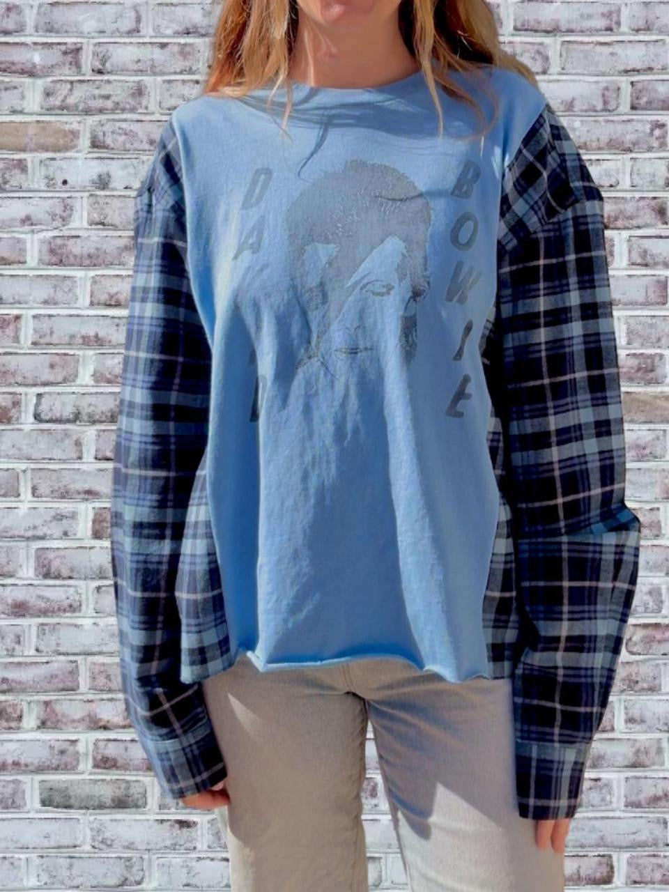 David Bowie Blue Flannel