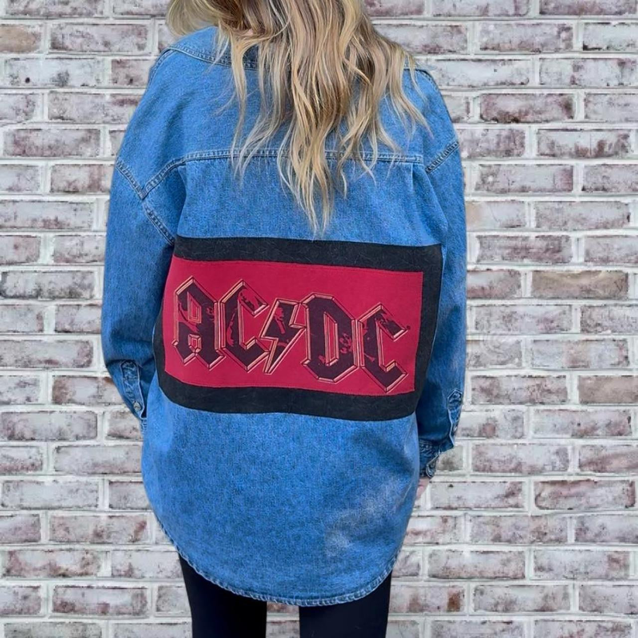 AC/DC Denim Button Down