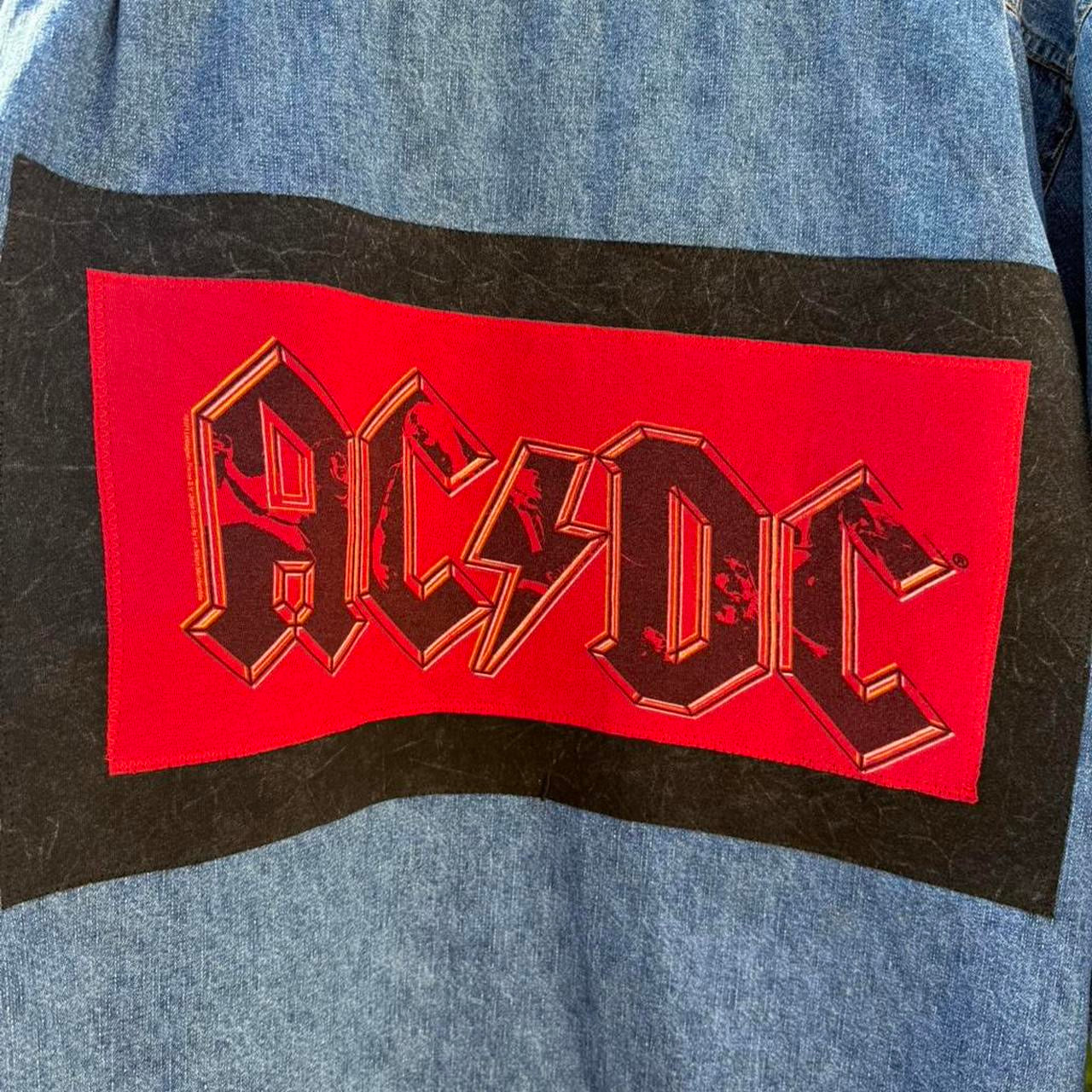 AC/DC Denim Button Down