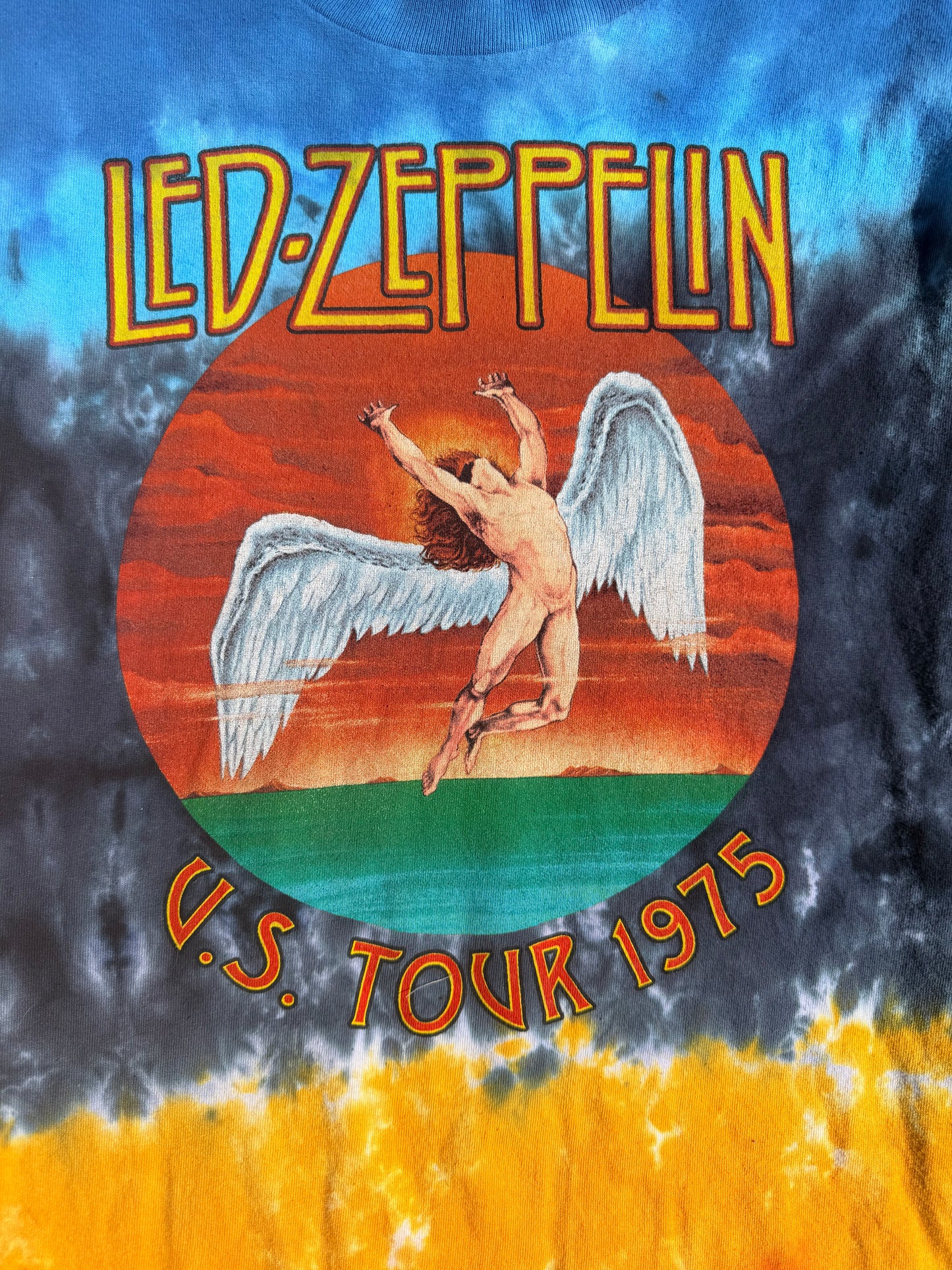 Led Zeppelin Tie Dye Flannel