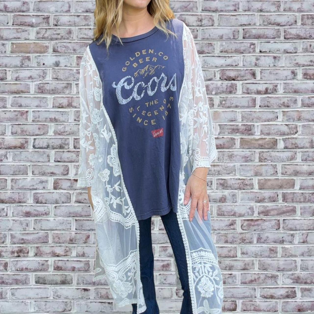 Coors Boho Lace Tee
