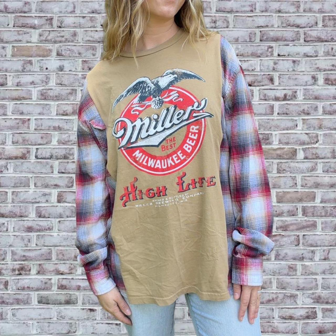 Miller High Life Flannel