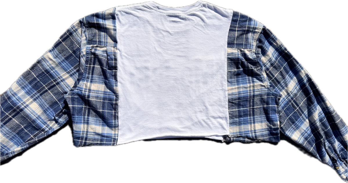 Modelo Cropped Flannel
